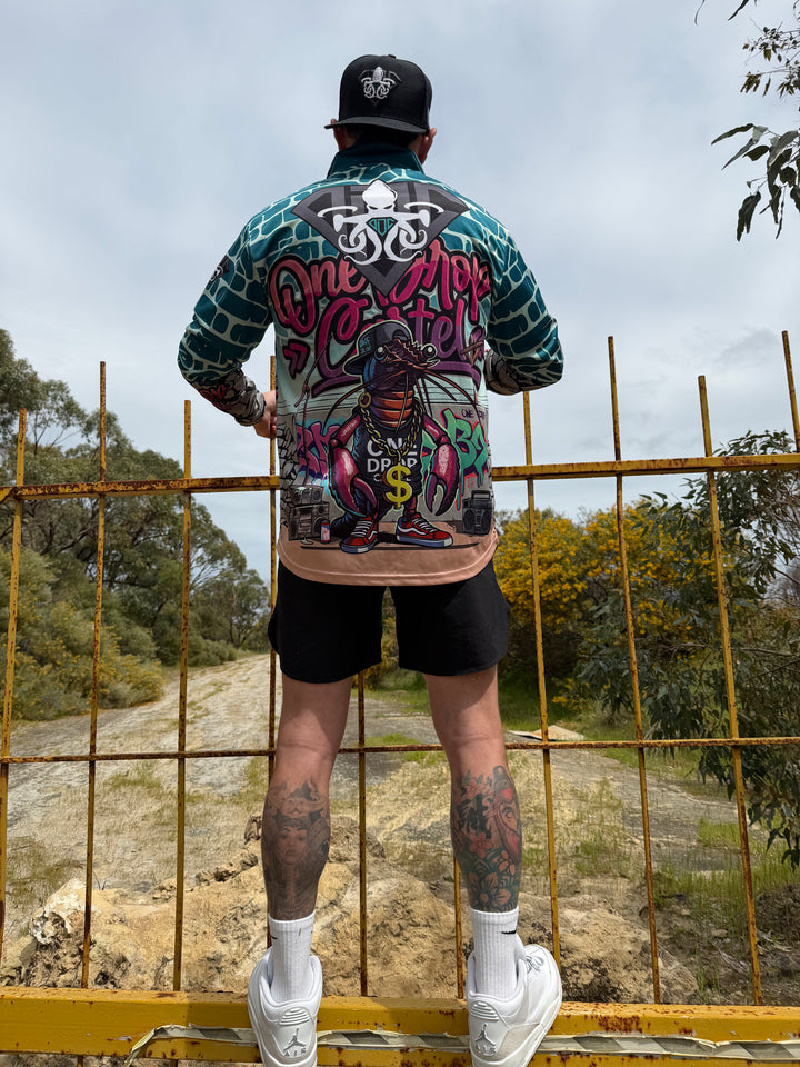 Adult - Cray Cray the Marron 50+ UPF Shirt