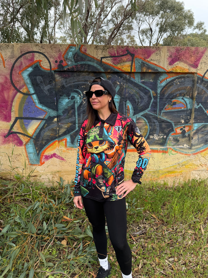 Adult - Trix the tree kangaroo 50+ UPF Shirt