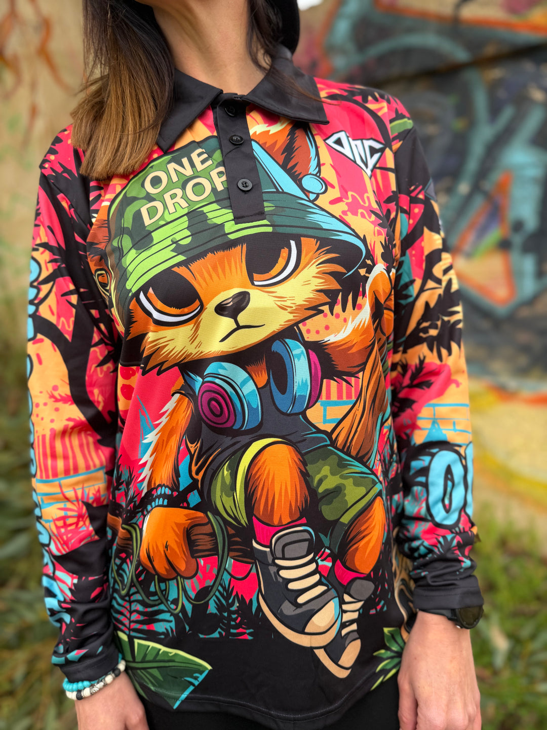 Adult - Trix the tree kangaroo 50+ UPF Shirt