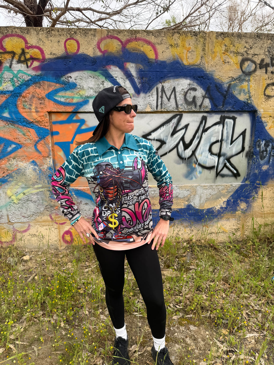 Adult - Cray Cray the Marron 50+ UPF Shirt