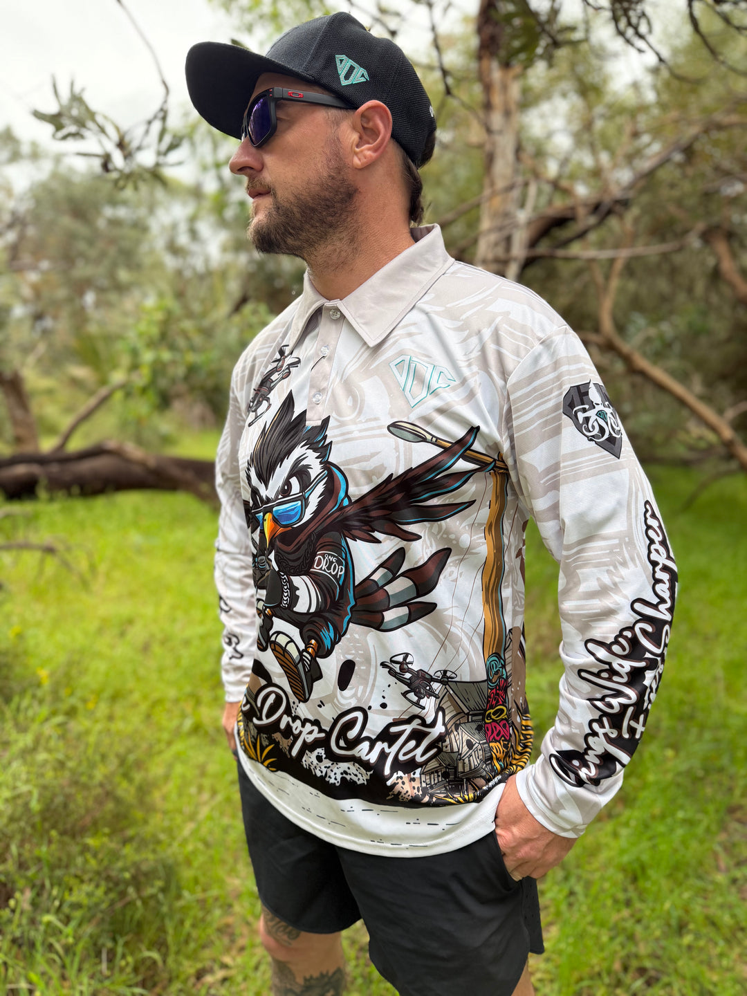 Adult - Milly The Magpie 50+ UPF Shirt