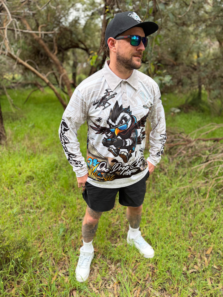 Adult - Milly The Magpie 50+ UPF Shirt