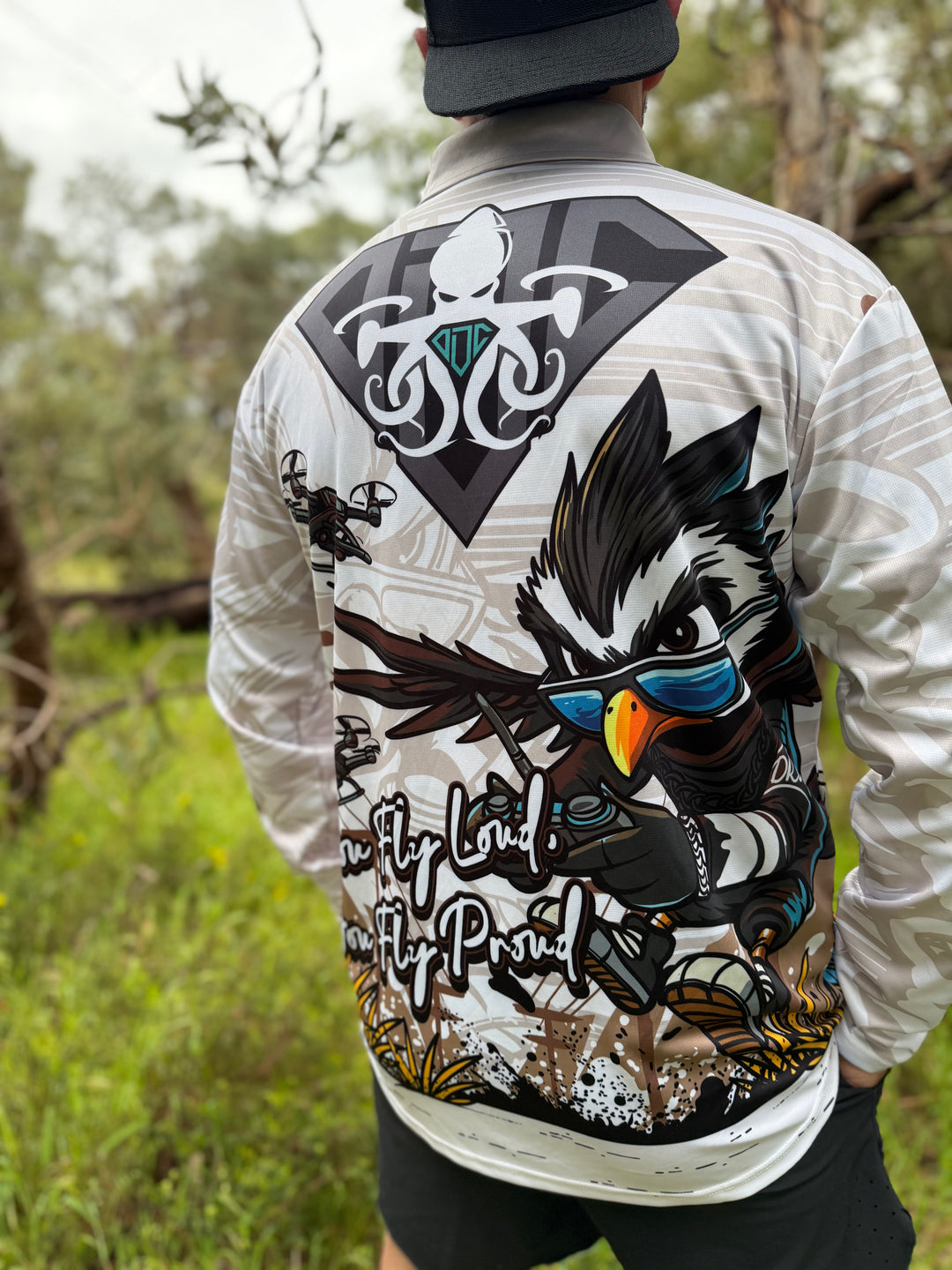 Adult - Milly The Magpie 50+ UPF Shirt