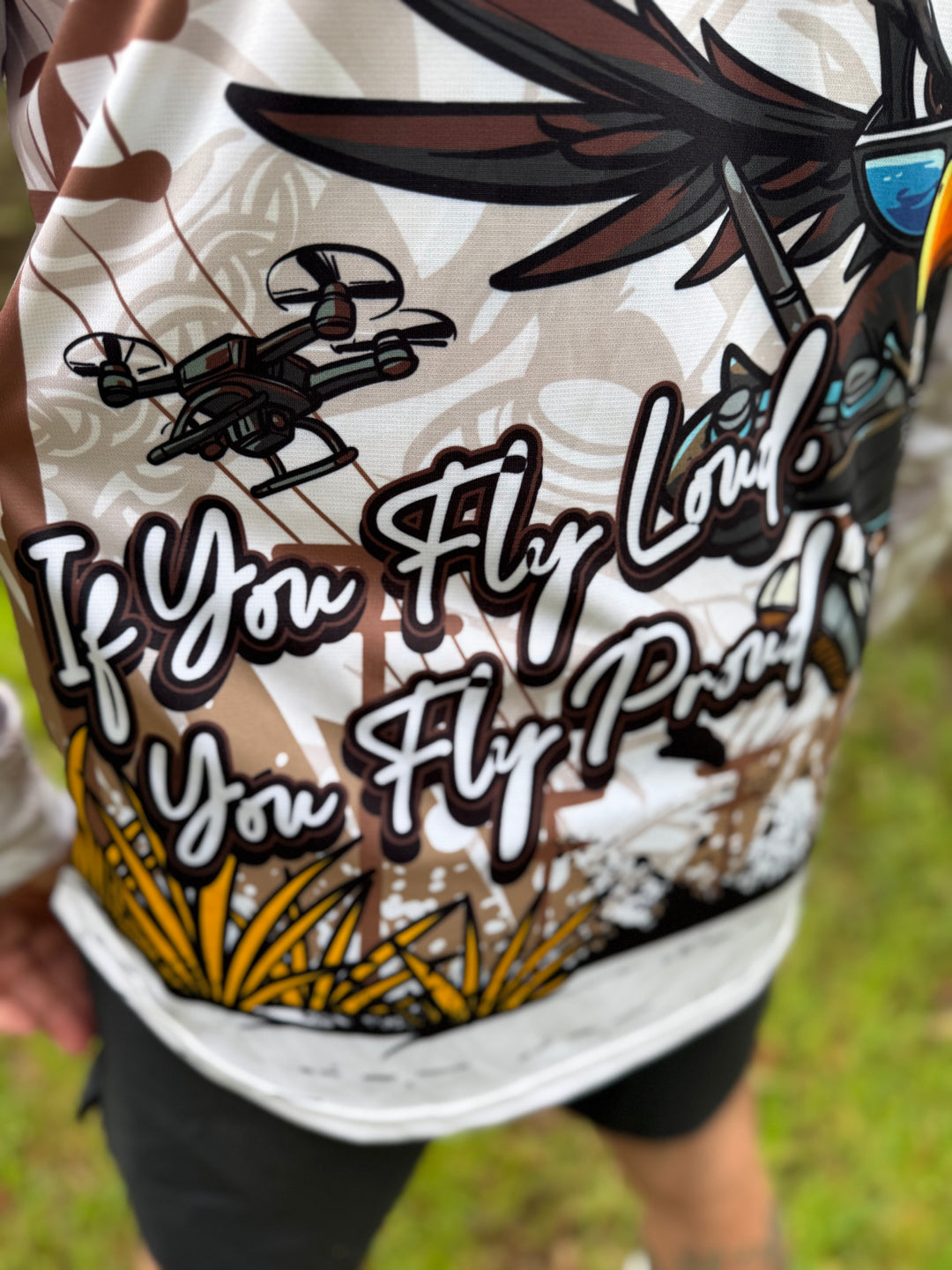 Adult - Milly The Magpie 50+ UPF Shirt