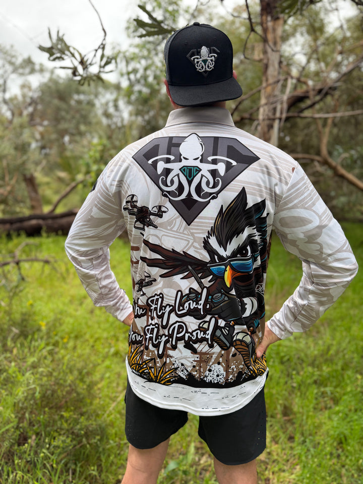 Adult - Milly The Magpie 50+ UPF Shirt