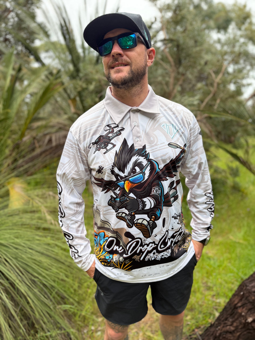 Adult - Milly The Magpie 50+ UPF Shirt