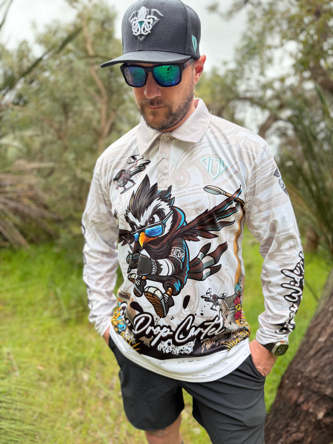 Adult - Milly The Magpie 50+ UPF Shirt