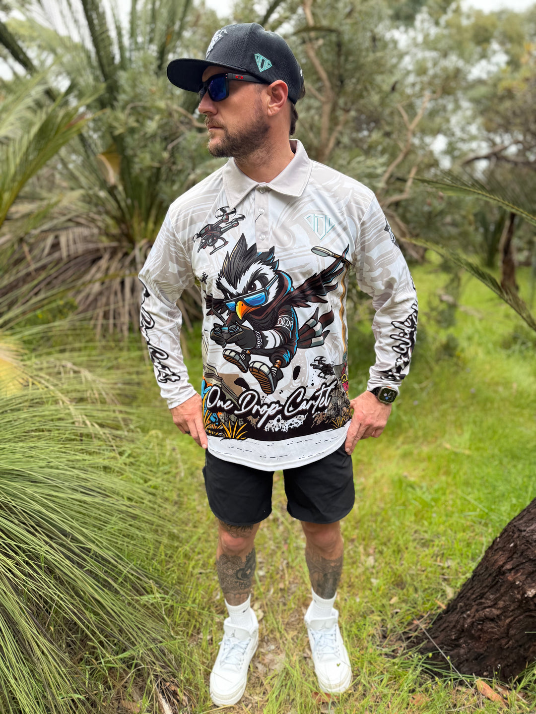 Adult - Milly The Magpie 50+ UPF Shirt