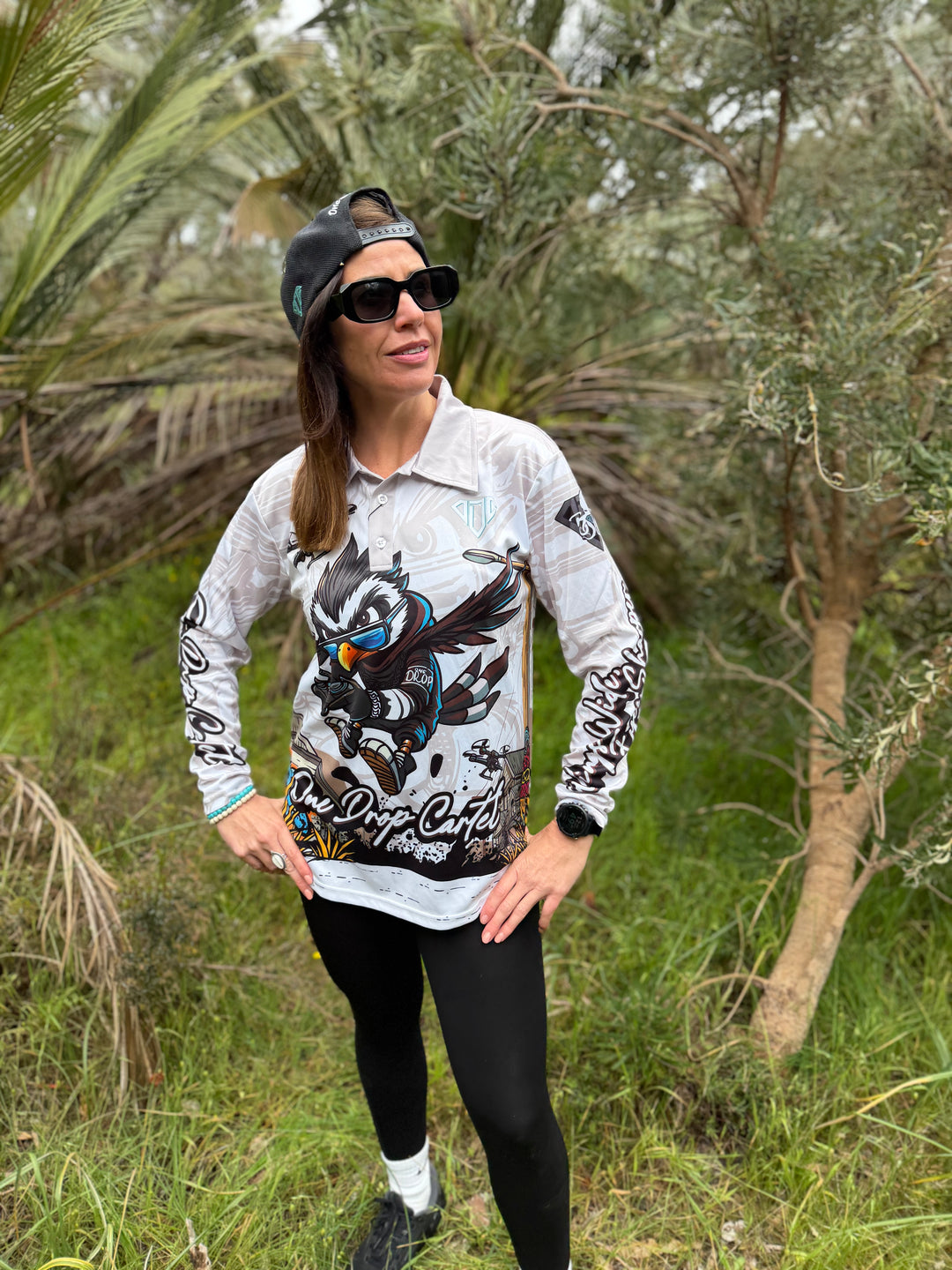 Adult - Milly The Magpie 50+ UPF Shirt