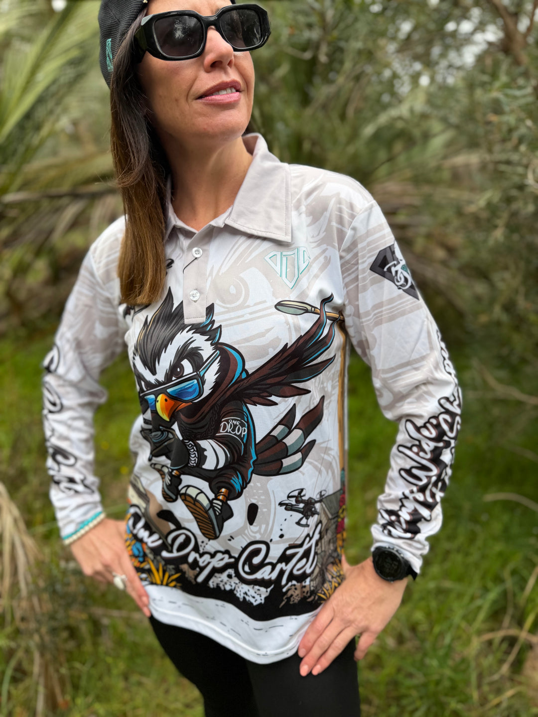 Adult - Milly The Magpie 50+ UPF Shirt