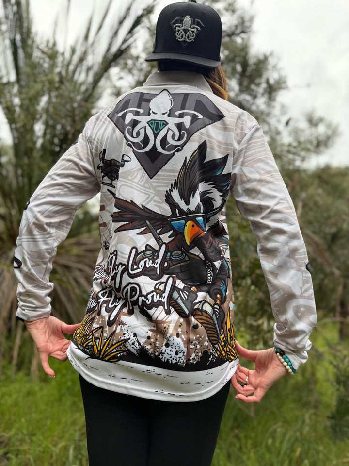 Adult - Milly The Magpie 50+ UPF Shirt