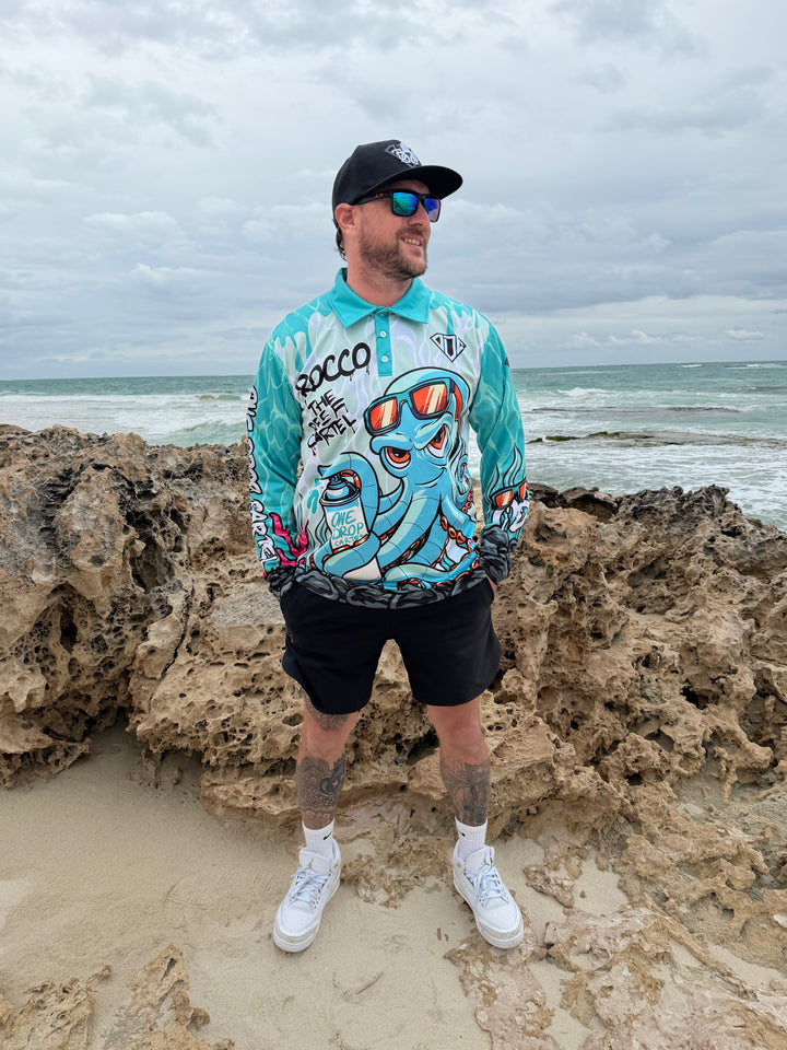 Adult - Rocco the reef occy 50+ UPF Shirt