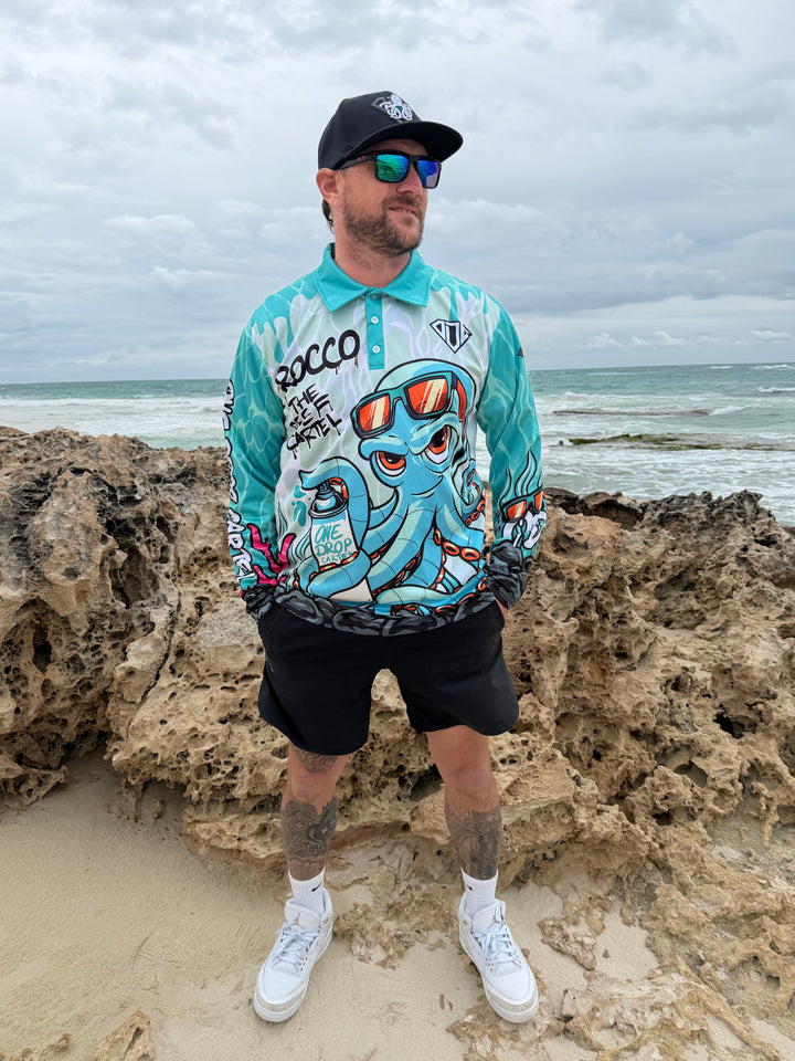 Adult - Rocco the reef occy 50+ UPF Shirt