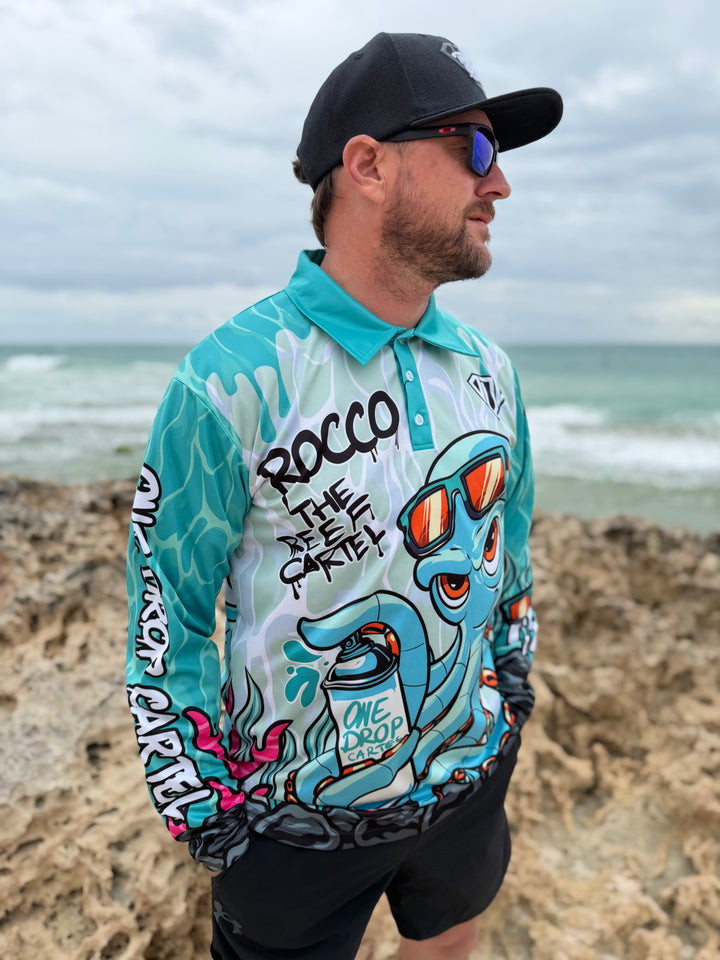 Adult - Rocco the reef occy 50+ UPF Shirt