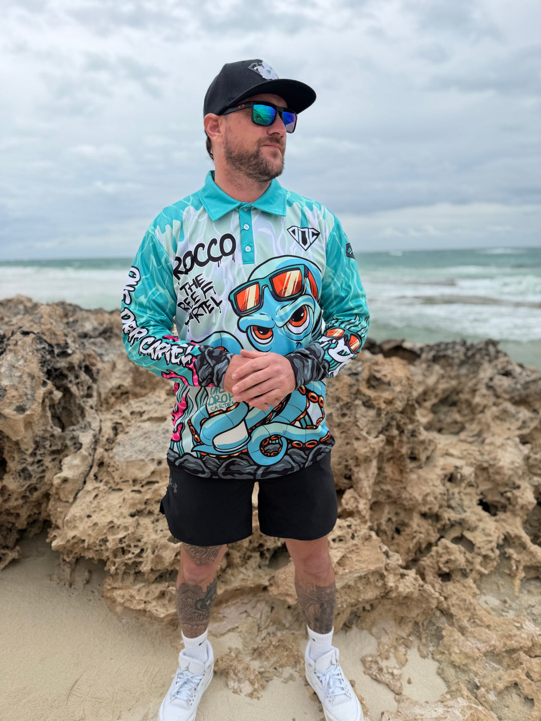 Adult - Rocco the reef occy 50+ UPF Shirt