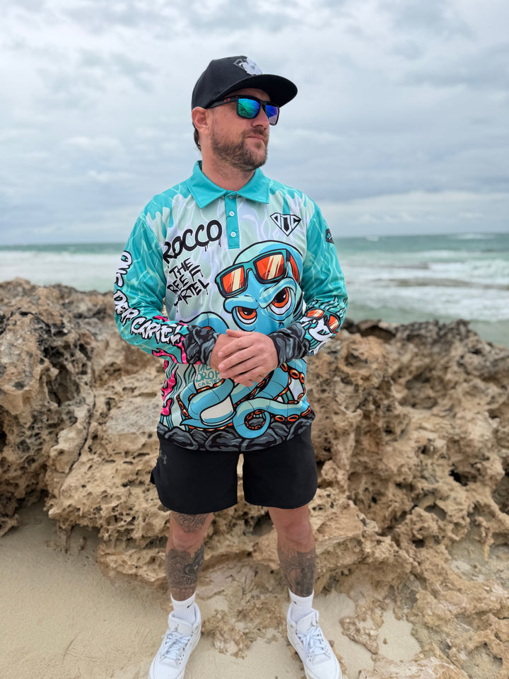 Adult - Rocco the reef occy 50+ UPF Shirt