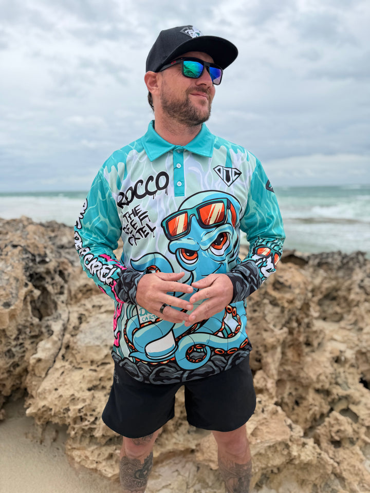 Adult - Rocco the reef occy 50+ UPF Shirt
