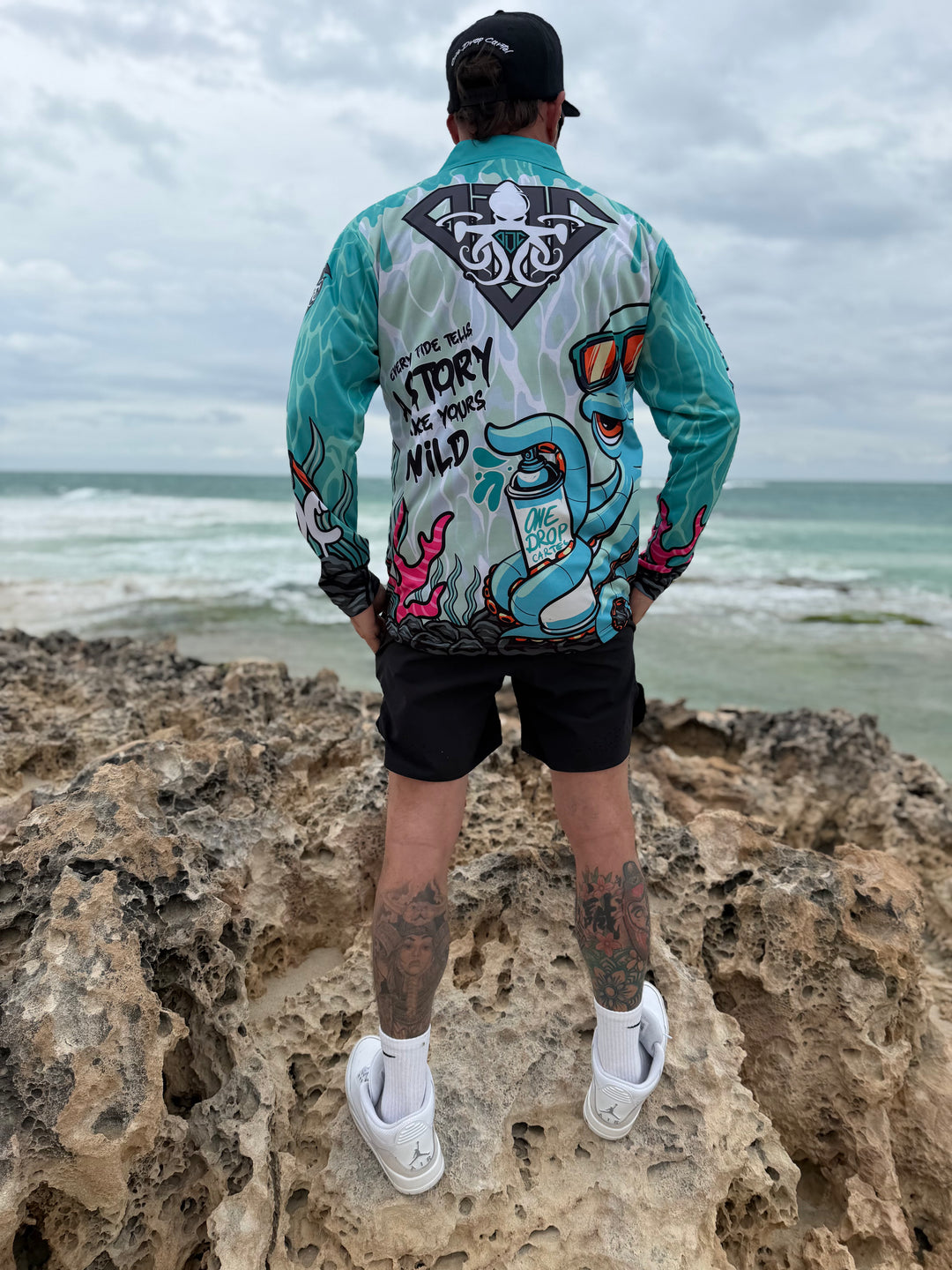 Adult - Rocco the reef occy 50+ UPF Shirt