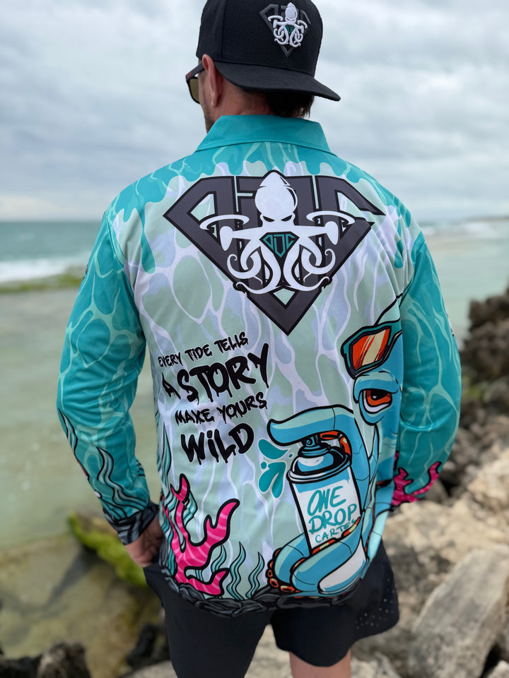 Adult - Rocco the reef occy 50+ UPF Shirt