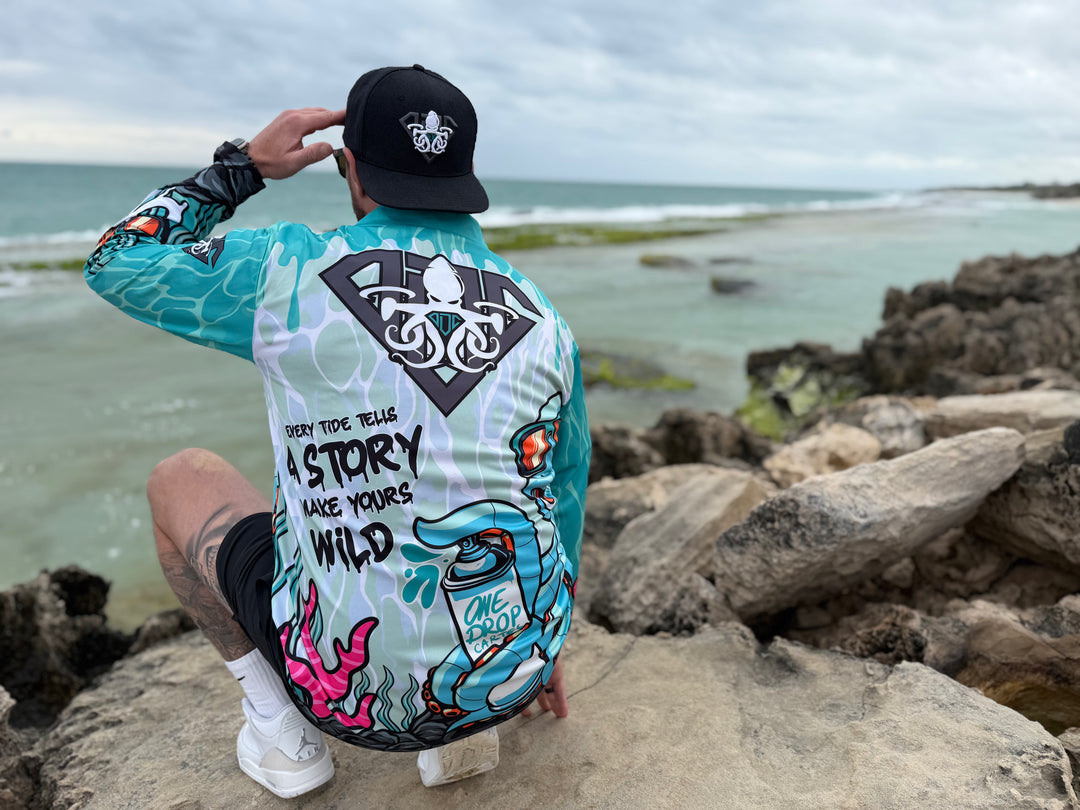 Adult - Rocco the reef occy 50+ UPF Shirt