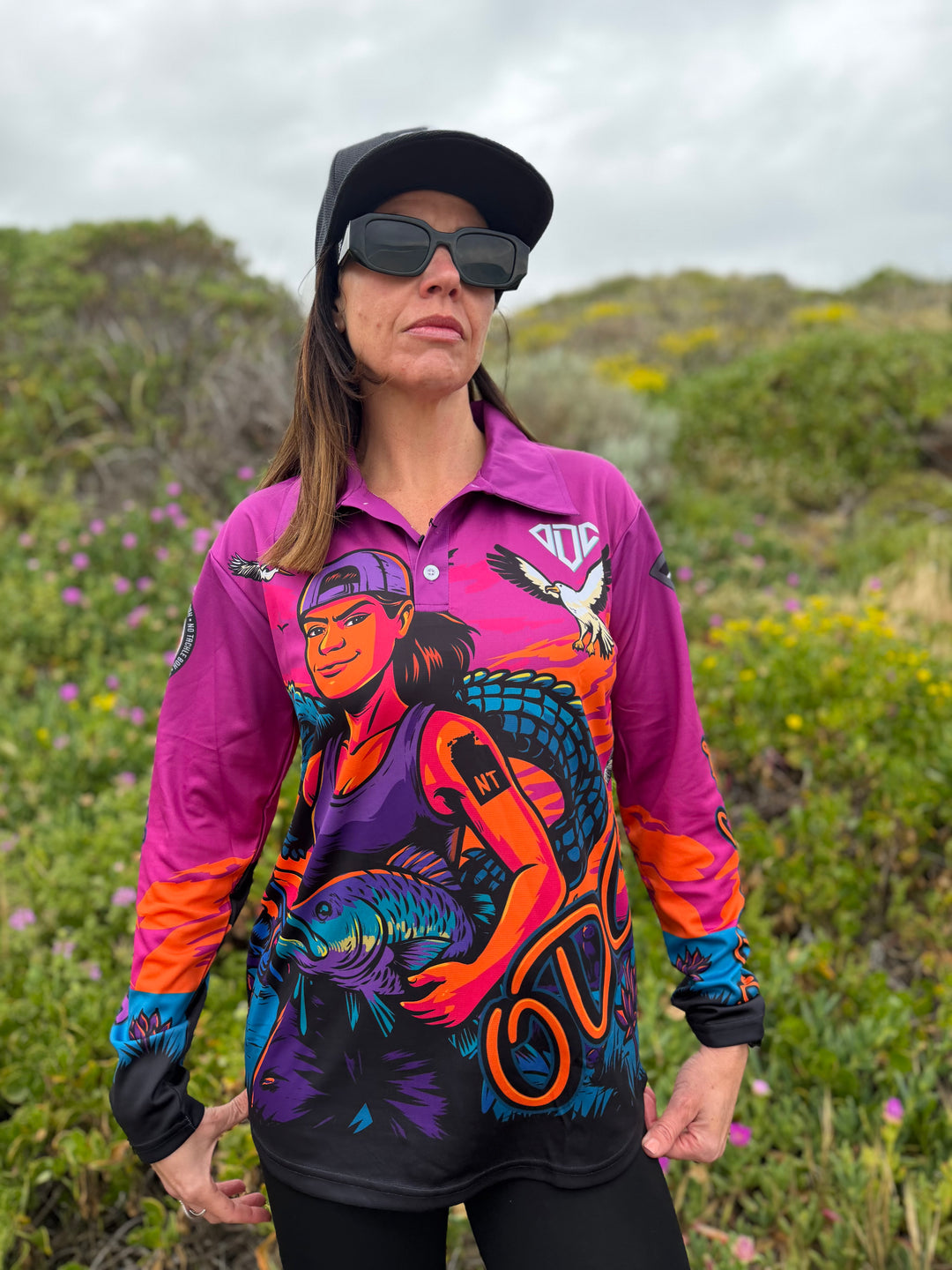 New - Adult - No Tackle box 50+ UPF Shirt