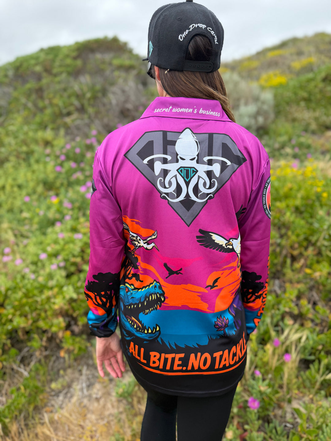 New - Adult - No Tackle box 50+ UPF Shirt