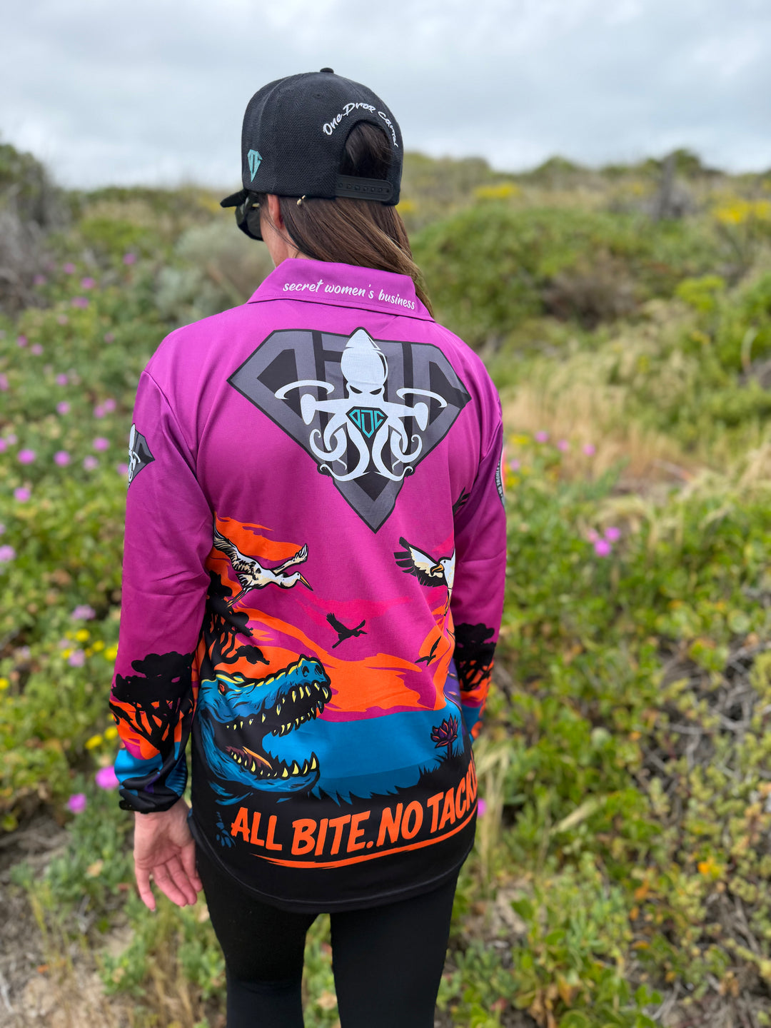 New - Adult - No Tackle box 50+ UPF Shirt