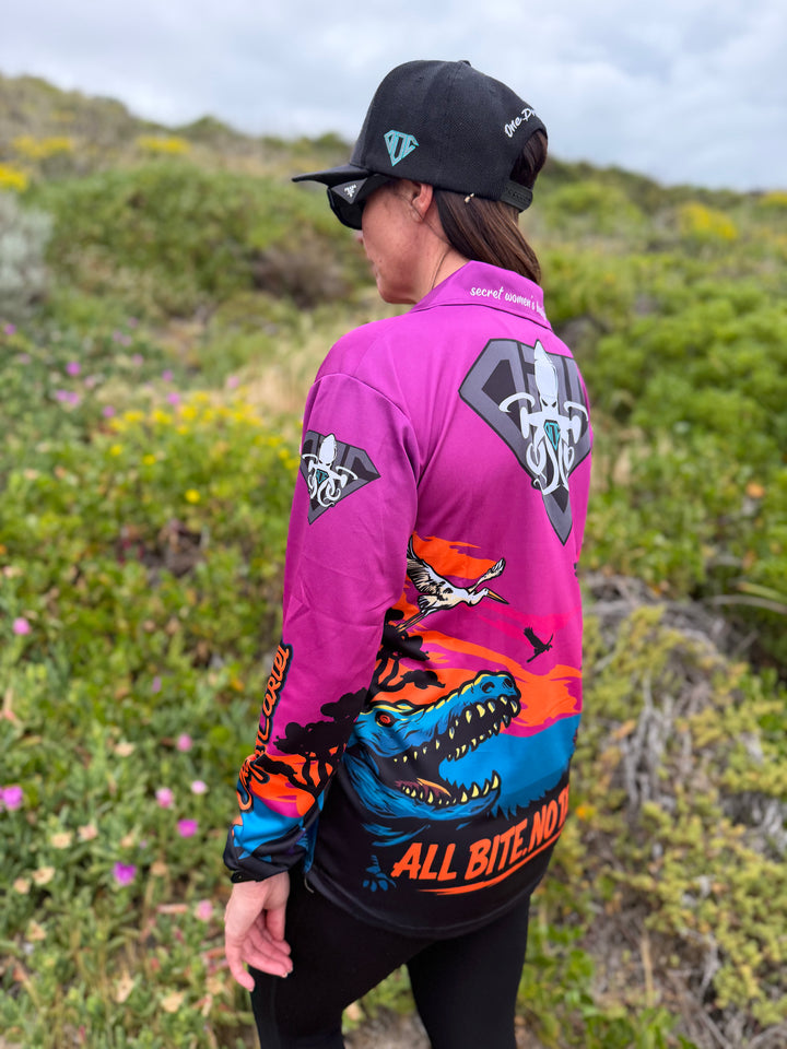 New - Adult - No Tackle box 50+ UPF Shirt