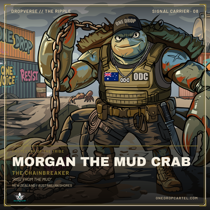 Adult - Morgan the Mud Crab