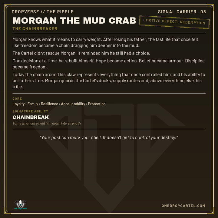 Adult - Morgan the Mud Crab