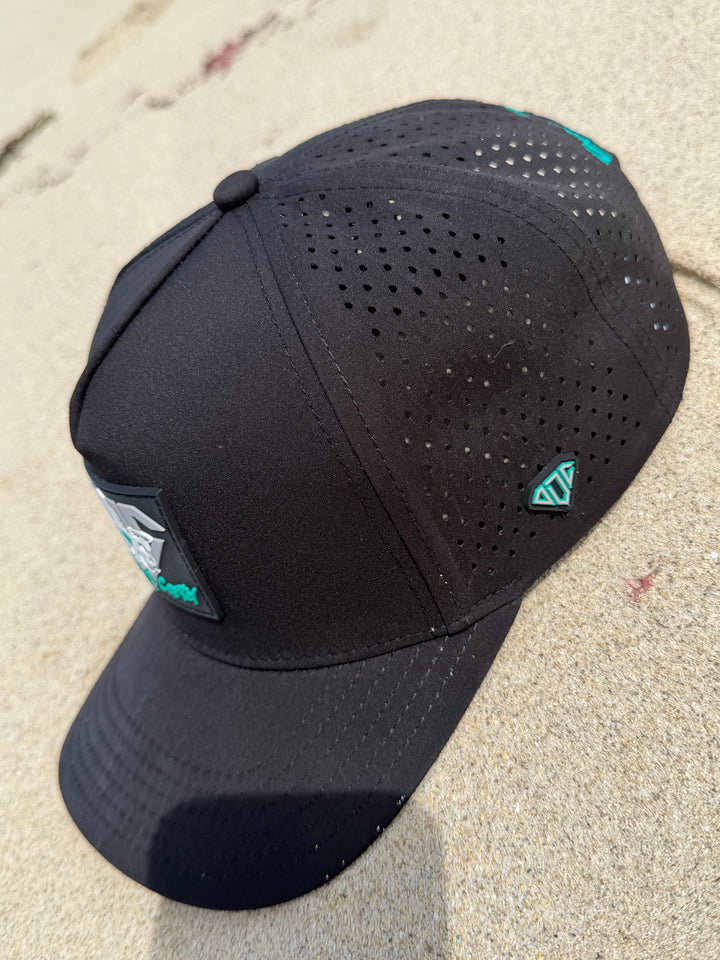 One Drop Cartel Waterproof Snapback Cap – Black