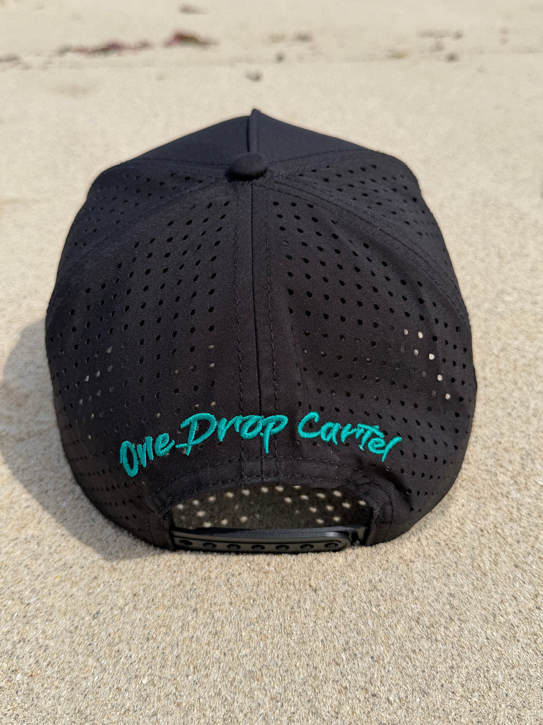 One Drop Cartel Waterproof Snapback Cap – Black