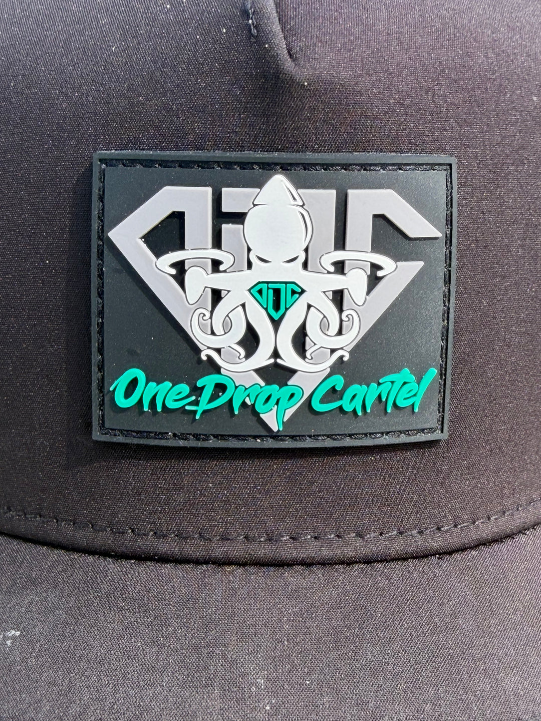 One Drop Cartel Waterproof Snapback Cap – Black