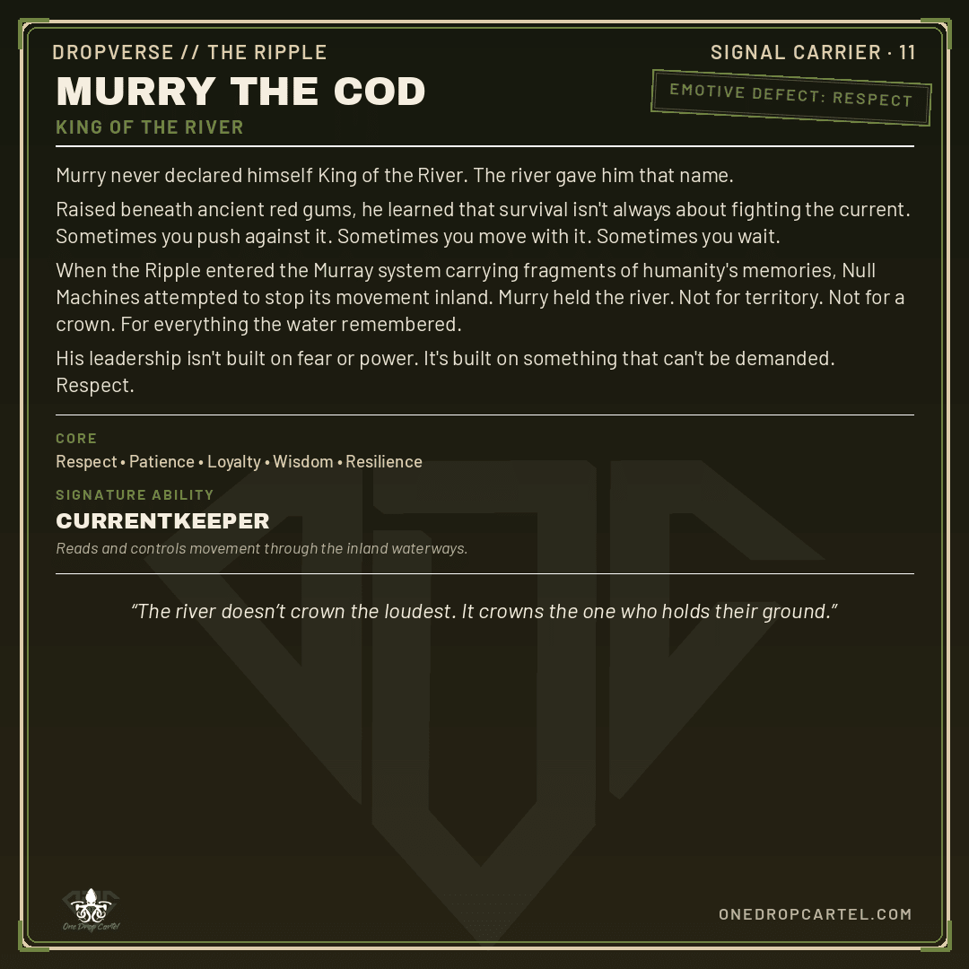 Adult - Murry The Cod - One Drop Cartel