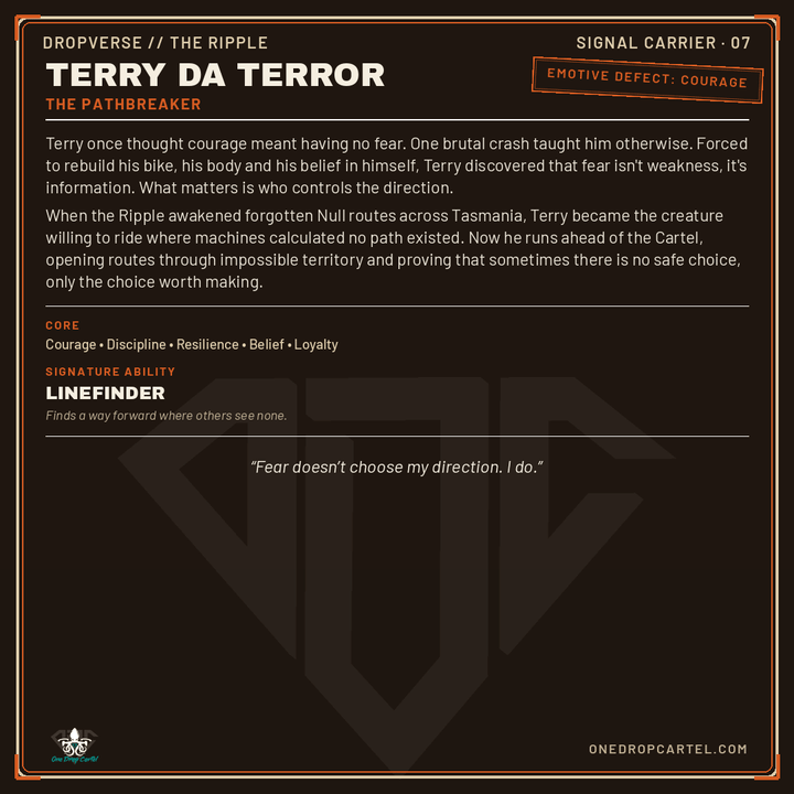 Adult -Terry Da Terror - One Drop Cartel