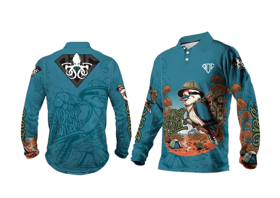 Kids - Kooka Camp 50+ UPF Shirt - One Drop Cartel