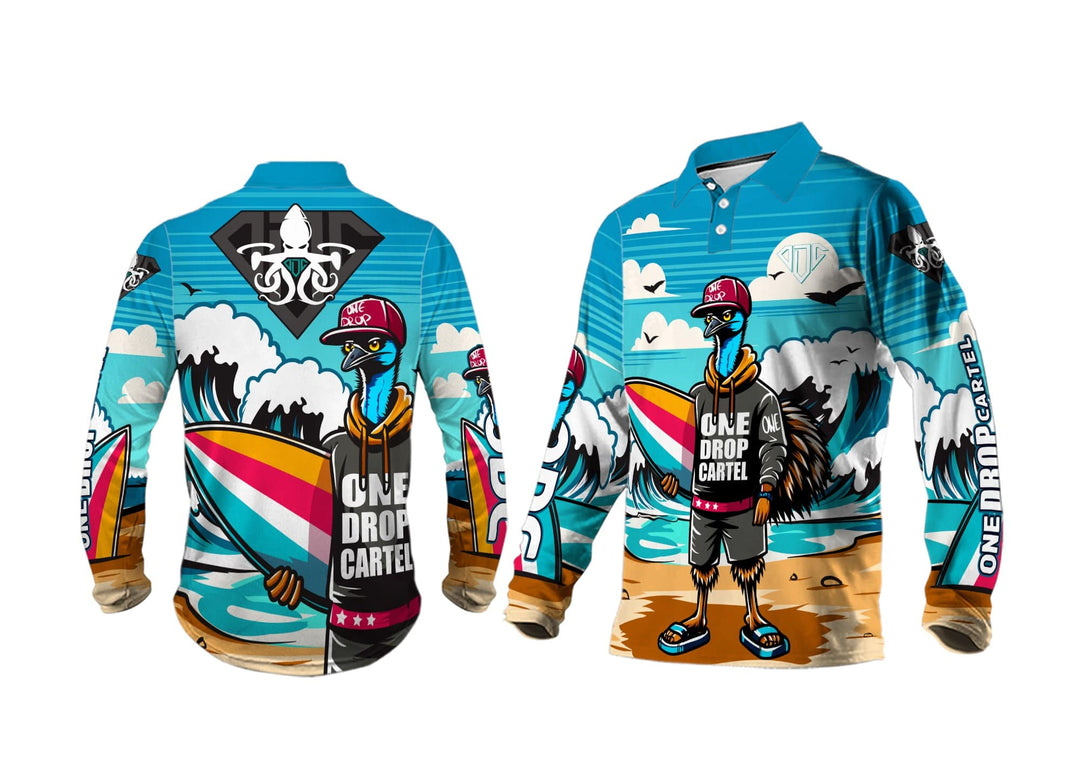 Kids - Laid Back Life 50+ UPF Shirt - One Drop Cartel