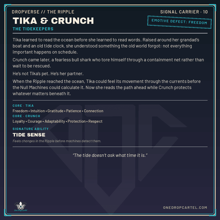 Kids - Tika & Crunch - One Drop Cartel