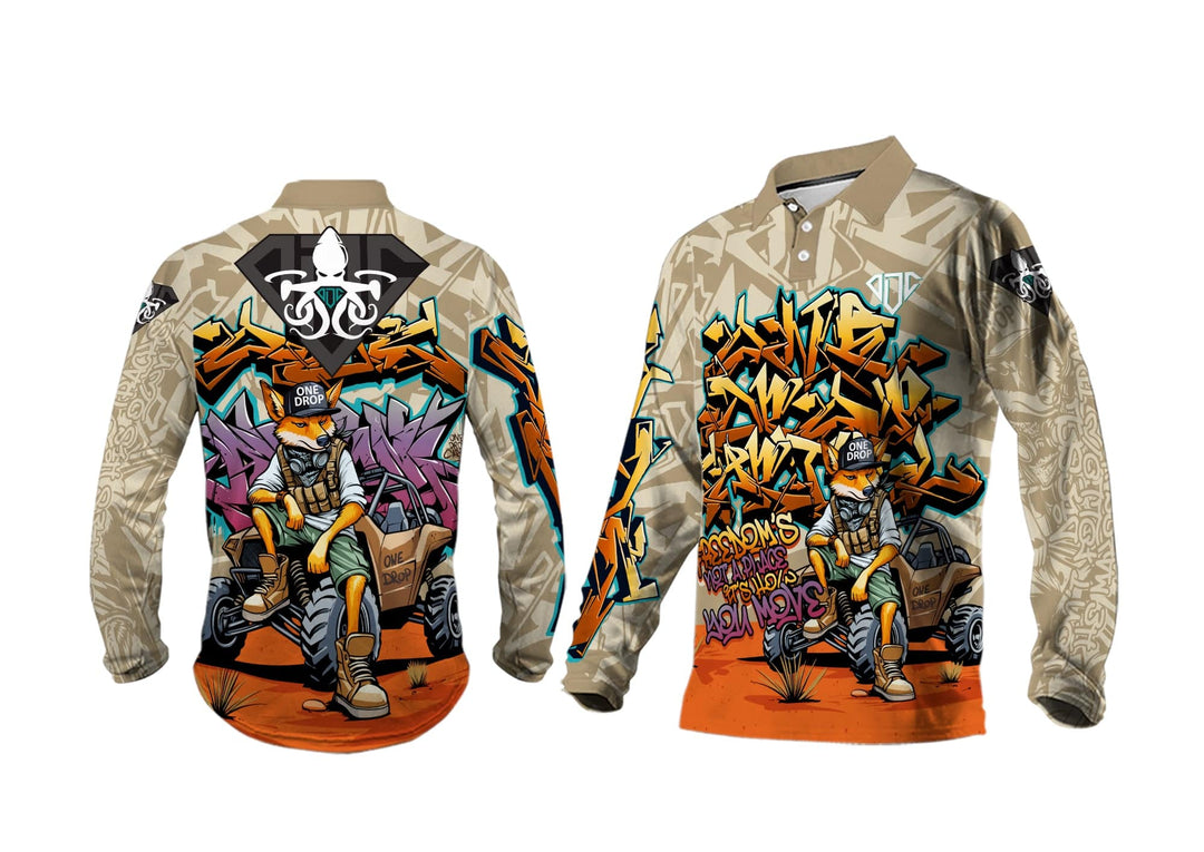 One Drop Cartel Adult - Diesel The Dingo 50+ UPF Shirt