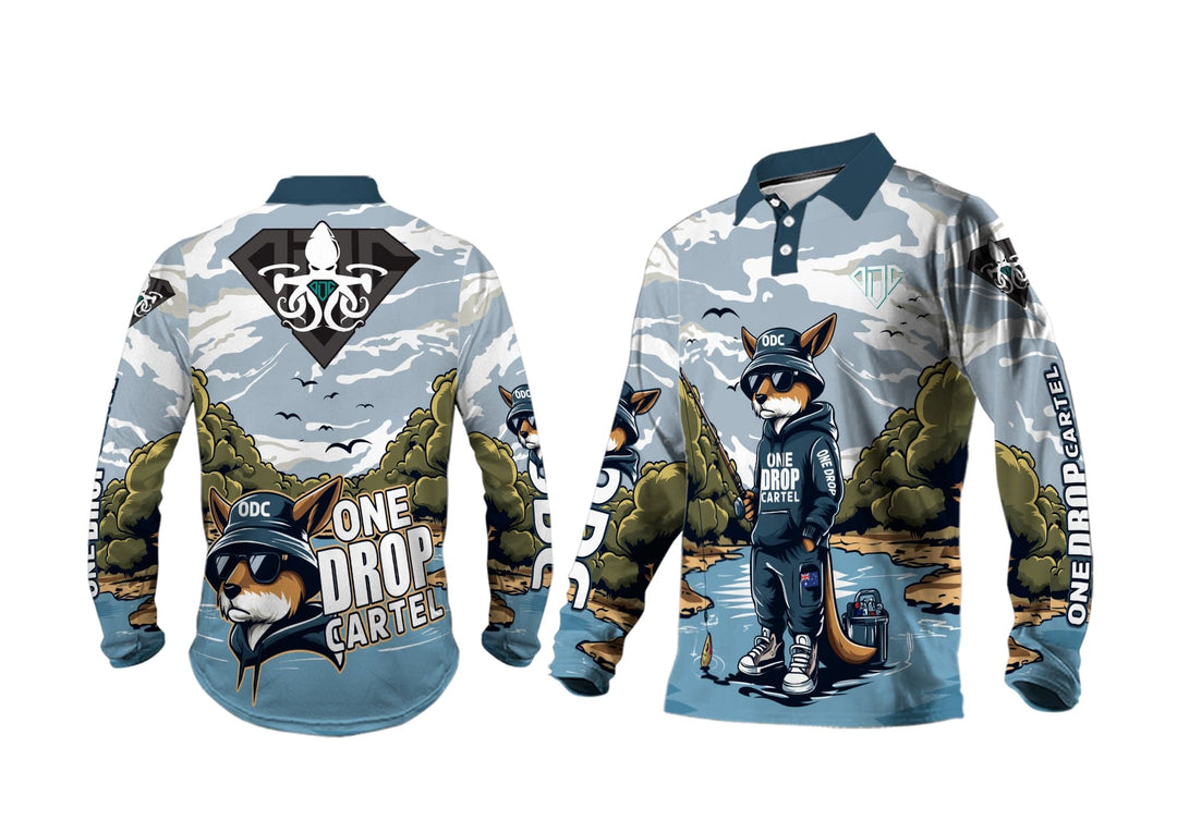 One Drop Cartel Adult - Wallaby Weekend 50+ UPF Shirt