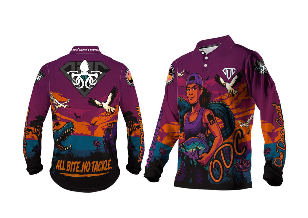 One Drop Cartel Kids - No Tackle Box  50+ UPF Shirt