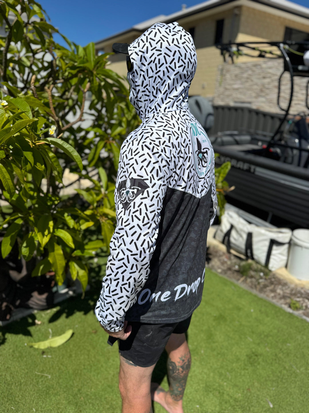 One Drop Cartel ProTech Hoodie - Ghost Tide