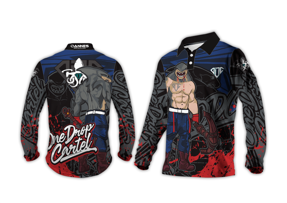 Adult - Predator 50+ UPF Shirt - One Drop Cartel