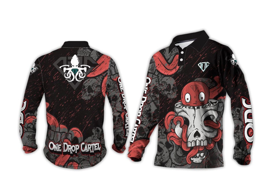 Kids - Catch and Cook 50+ UPF Shirt - One Drop Cartel
