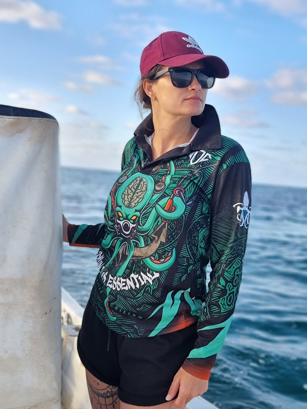 Kids - Fishing is Essential 50+ UPF Shirt - One Drop Cartel