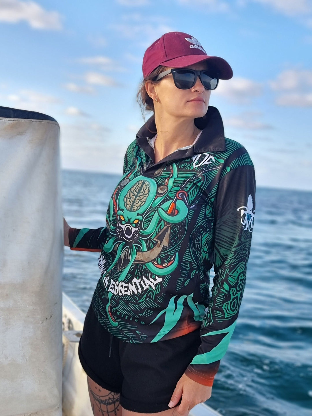 Kids - Fishing is Essential 50+ UPF Shirt - One Drop Cartel