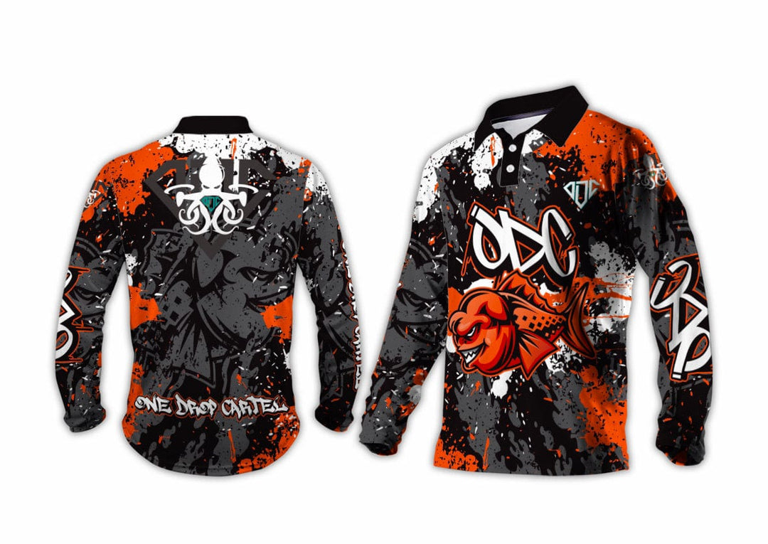 Kids - Snapper Sessions 50+ UPF Shirt - One Drop Cartel