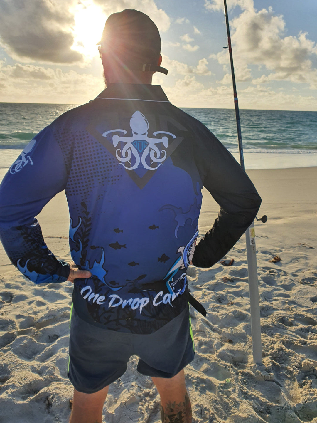 One Drop Cartel Adult - The Kraken 50+ UPF Shirt