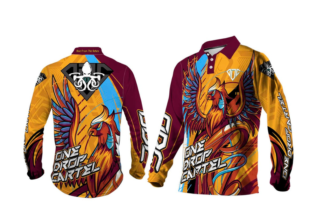 One Drop Cartel Adult - The Phoenix 50+ UPF Shirt